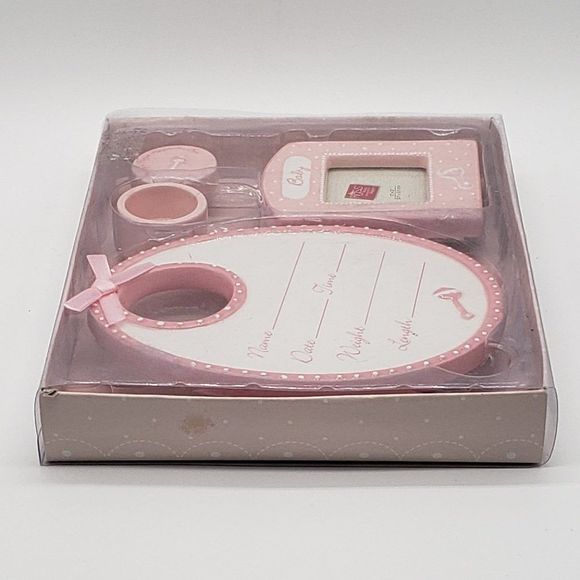 RUSS Berrie & Co. Ceramic RUSS BABY Pink Commemorative Gift Set - Picture 4 of 10